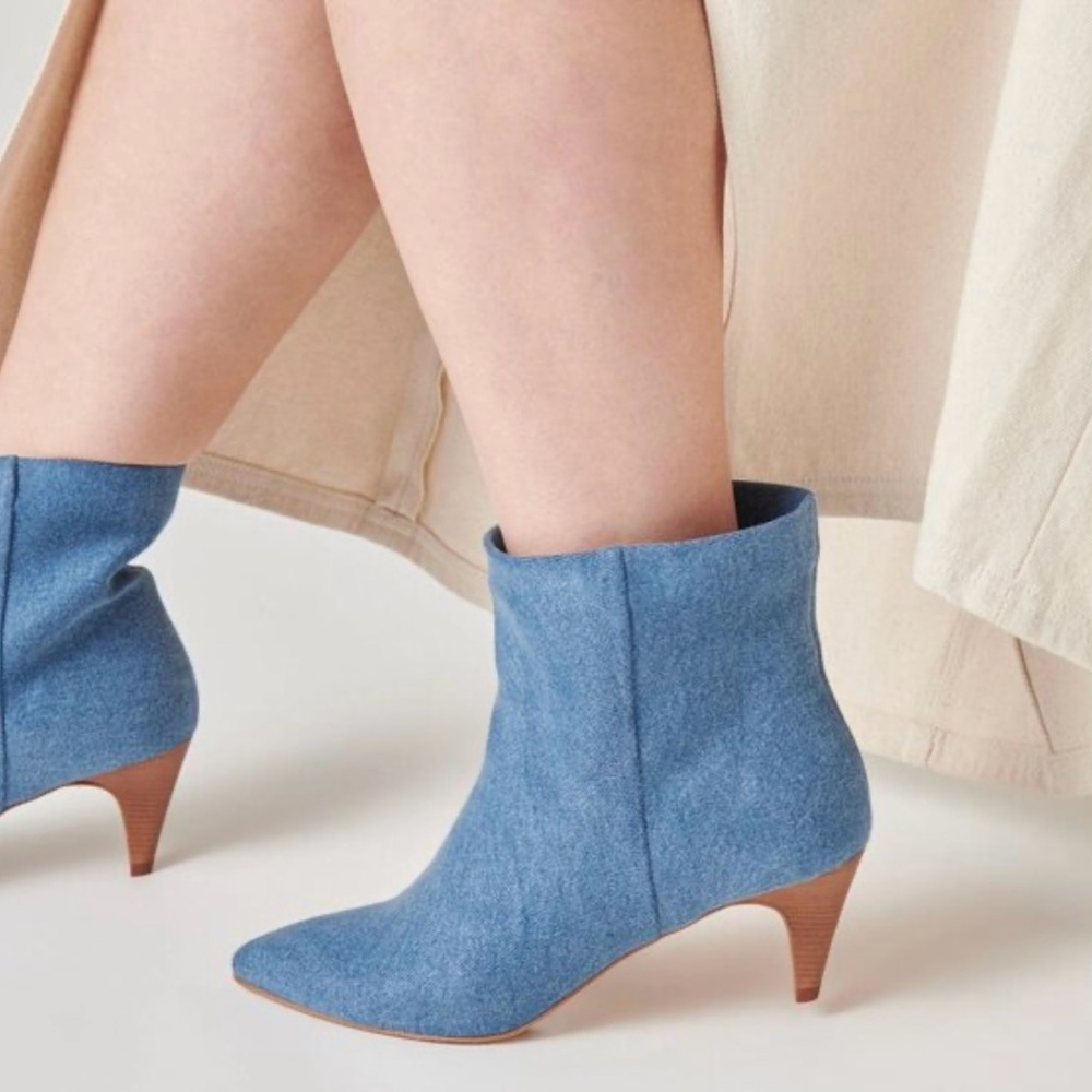 DOLCE VITA  DEE DENIM BOOTIE